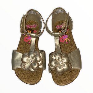 Gold Girls Light Up Sandals Shoes Dora the Explore